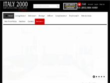 Tablet Screenshot of italy2000usa.com